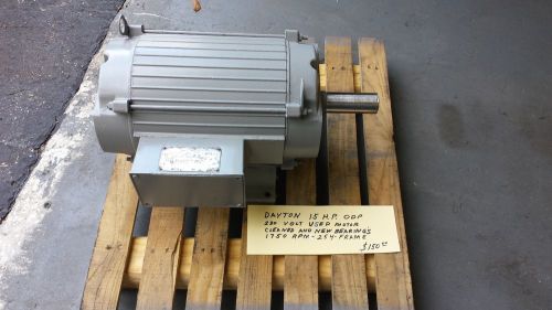 15 hp used dayton motor for sale