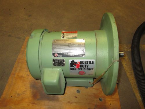 US Motors. 1hp. 1755RPM. D-Flange. 143T  Hostile Duty High Efficiency Motor