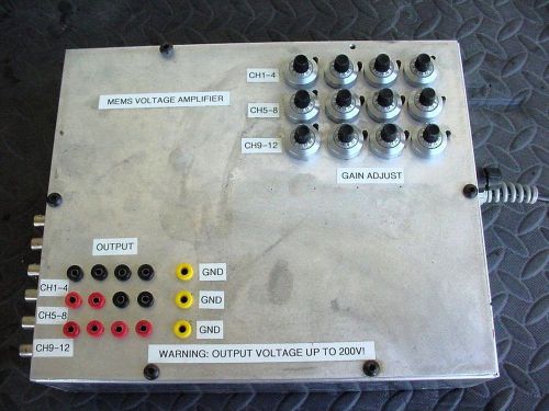 MEMS Voltage Amplifier Test Unit