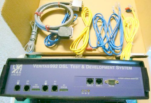 Aware Veritas992 ADSL DSL Test &amp; Development System w/2-Port ATM-25 Adapter