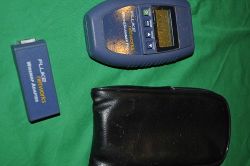 Fluke Networks MicroScanner Pro Cable Tester with WireMap Adapter
