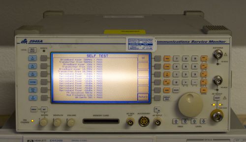 IFR Aeroflex Marconi 2945A/02/05/11 Communications Service Monitor 1GHz