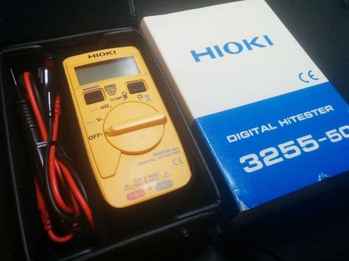 *new* hioki 3255-50 digital hitester auto-ranging, industrial digital multimeter for sale