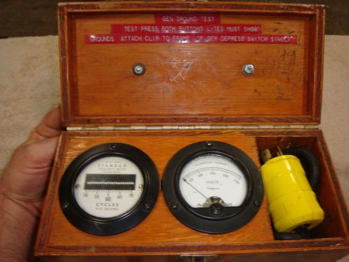 Vintage AC Current tester/volt meter/generator