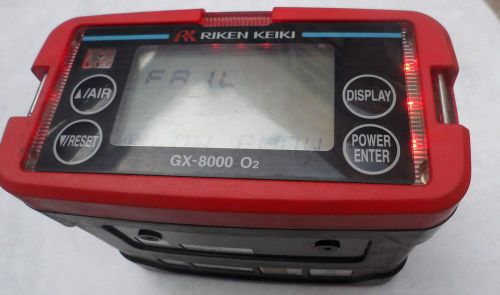 Riken keiki rki gx-8000 5 gas monitor for sale