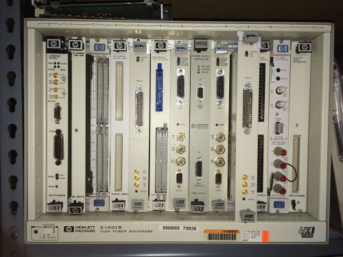 HP E1401B VXI High Power Mainframe (no power supply)