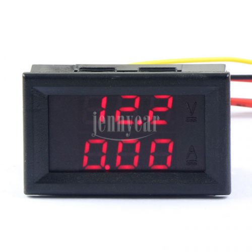 Dual 0.28&#034; LED Display DC 0-100V 10A Voltmeter/Amperemeter Voltage Current Meter