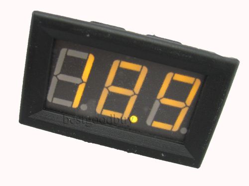 3 digit 0.56&#039; LED STM8S103 master DC 3.2-30V two lines  yellow digital voltmeter