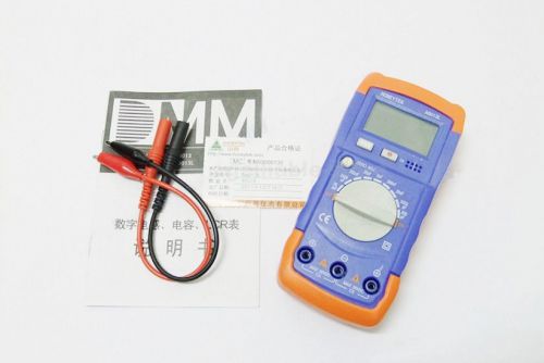 Digital lcd capacitance capacitor meter tester multimeter 20mf to 200pf a6013l for sale