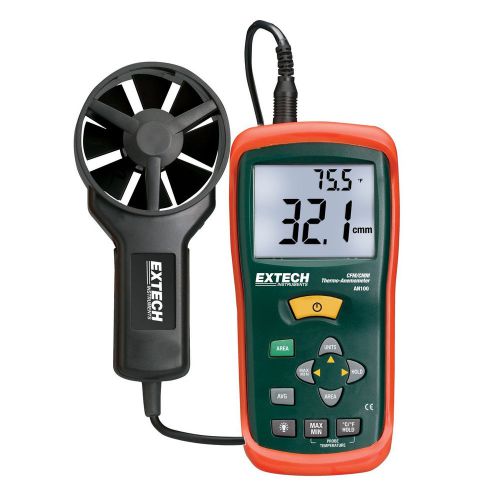 Extech an100 cfm-cmm digital thermo-anemometer for sale