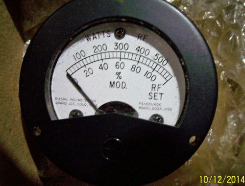 Various panel meters, six items. last item (photo) is only used item. for sale