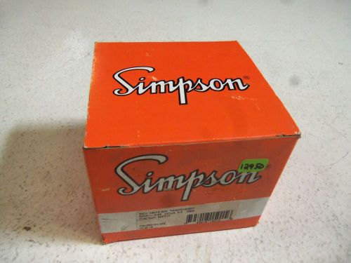 SIMPSON MODEL 15015 0-25 DC MICROAMPERES 523A PANEL METER *NEW IN BOX*