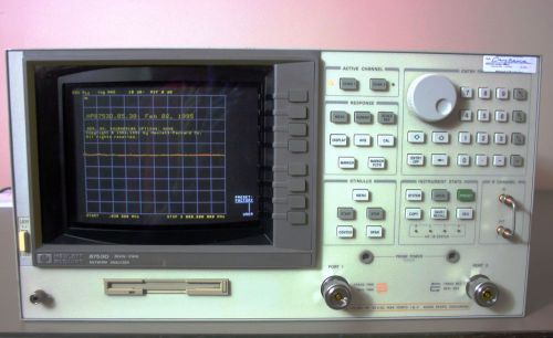 Hp agilent 8753d network analyzer, 30khz-3ghz, calibrated with 30 day warranty for sale