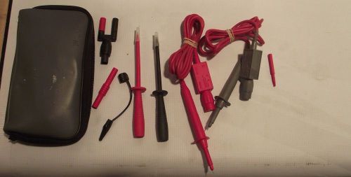 2X PHILIPS PM8918 ( RED &amp; GREY ) with 6 Pcs SCOPEMETER PROBES and Case