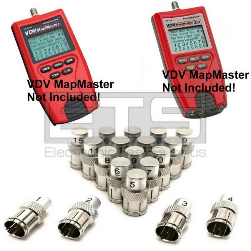 Platinum Tools VDV MapMaster T119c T129 T120c Coax Remote Identifier Mapper IDs