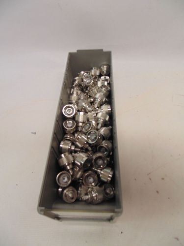 10 new suhner straight cable plug type n rf 50? 11n-50-3-29/133 for sale
