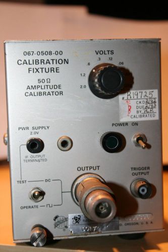 Tektronix 067-0508-00 Calibration Fixture - Amplitude Calibrator