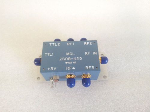 Mini-Circuits ZSDR-425 Coaxial TTL Switch SP4T.  PIN Diode Driver. 10 - 2500MHz.