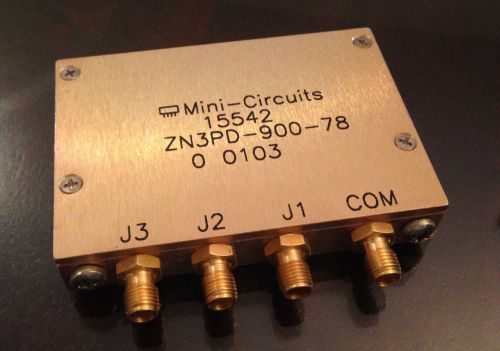 Mini-circuits zn3pd-900 power splitter combiner for sale