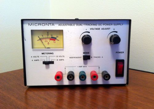 Micronta 22-121 adjustable 15 volt dc power supply ! for sale
