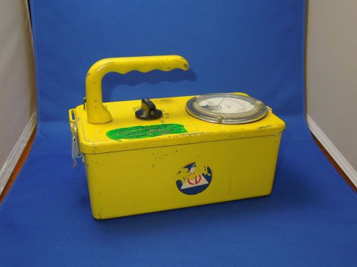 Vintage Civil Defense Radiological Survey Meter Radiation Tester Fallout CDV-715