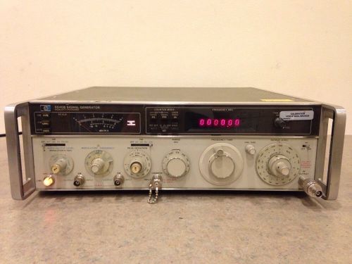 HP 8640B Signal Generator Opt 001 &amp; 002 Complete