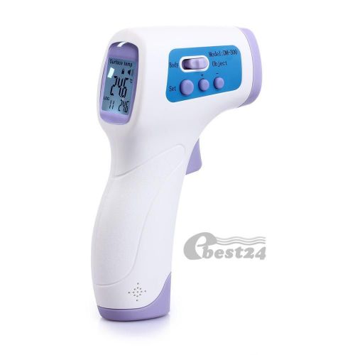 Non-contact digital thermometer temperature meter gun infant baby adult body for sale