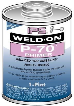 Ips weldon 10225 1 Pint PVC Primer Purple