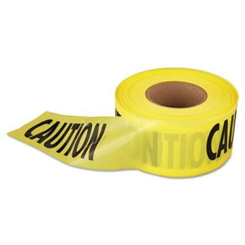 Empire level 711001 caution barricade tape, 3&#034; x 1000ft, yellow/black for sale