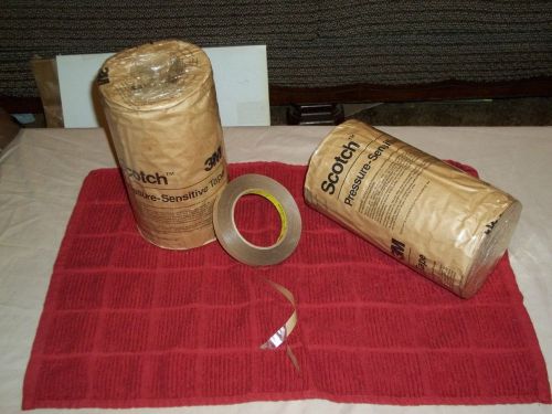 3M 2 sided transparent  tape, 29 rolls 1/2 inch x 36 yard, 3 inch core