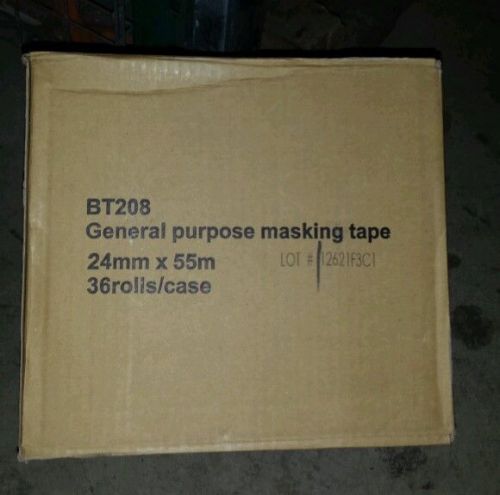 Box of 1 Inch Masking Tape New Unopened