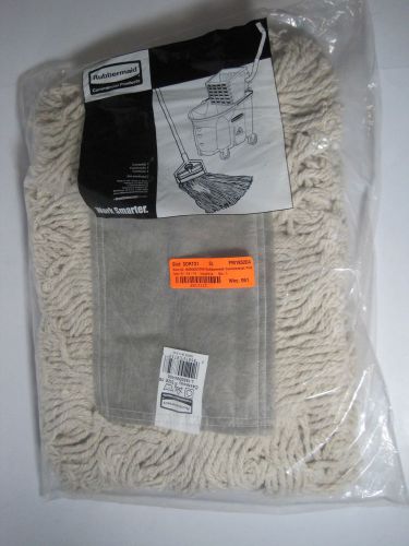 Rubbermaid white 36&#034; cut end disposable dust mop head fgl15500wh00 nib for sale