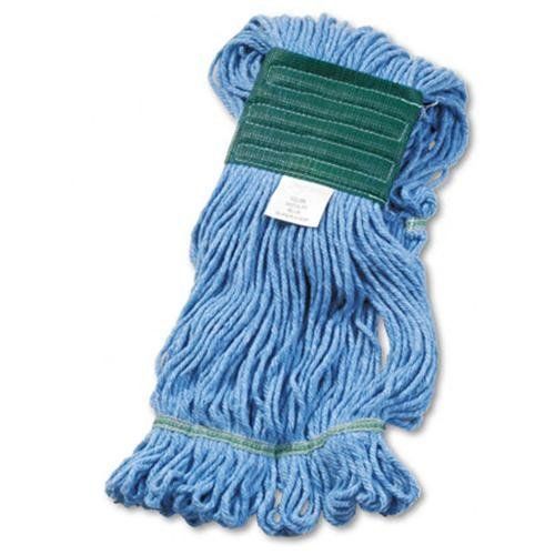 UNISAN 502BL Super Loop Wet Mop Head, Cotton/synthetic, Medium Size, Blue