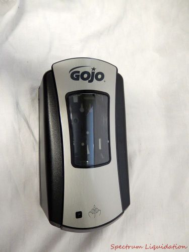 NEW GOJO LTX-12 1200 mL Touch Free Soap Dispenser Brushed Chrome &amp; Black
