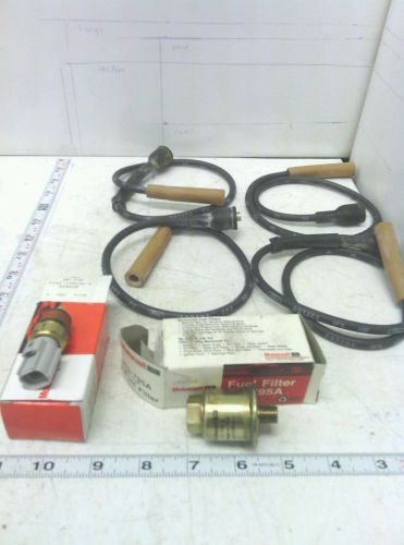 Tennant sweeper, scrubber gas engine parts, plug wires, sensor, fuel filter for sale