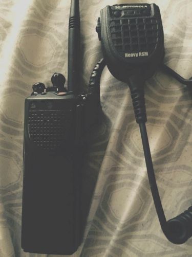 Motorola xts3000 vhf model 1 two way radio with remote mic for sale