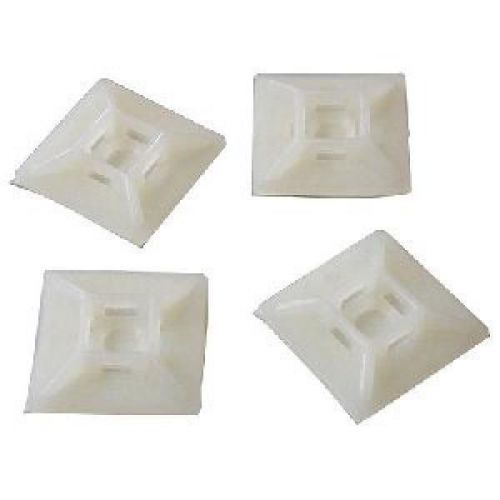 Startech.com self-adhesive nylon cable tie mounts - pkg of 100 for sale