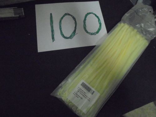 100 cable ties 15&#034; - mil-spec - top quality - extreme duty 120lb -zip wire 14 8 for sale