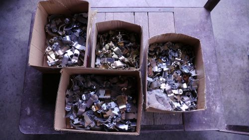 Unistrut Pipe Clamps 3/4&#034;, 1&#034;, 1 1/2&#034;, 2&#034; Over 800 pieces ***HUGE LOT***