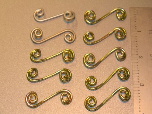 AVIATION DZUS FASTENER SPRING CLIPS, S6A-250, LOT OF 10 pcs.
