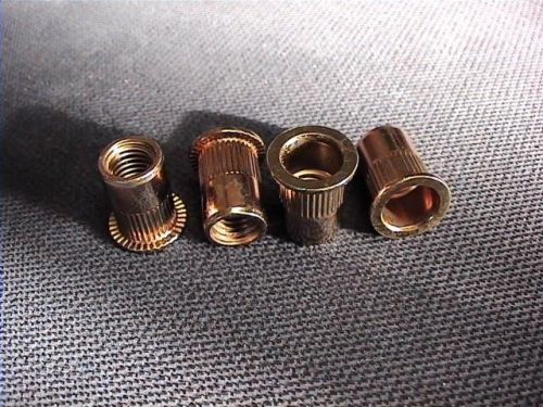 Blind rivet nuts m10 10mm steel 10pc free s&amp;h (rivnuts riv nut nutsert nutserts) for sale