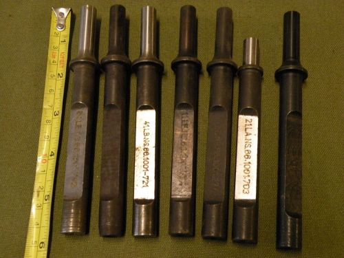 Riveting  hammer die set, straight &amp; long  chisels,  rivet squeezer  ! for sale