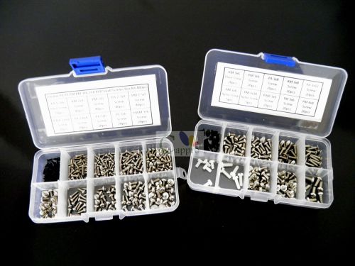20value pa pt pm km 2x8 2x5 2.3x8 3x6 3x8 3x10 small screws box kit 480pcs 7 for sale