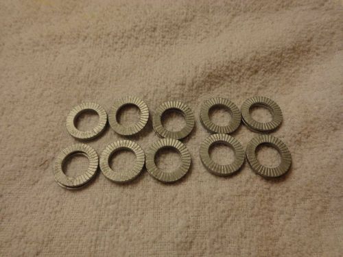 3/8&#034; 254 S/S NORDLOCK WASHERS (QTY Pair Of 10)