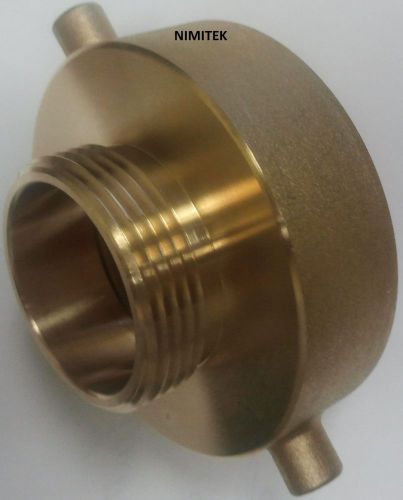 2-1/2&#034; x 1-1/2&#034; FIRE HOSE/HYDRANT BRASS NST REDUCING ADAPTER