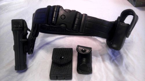 Uncle mike&#039;s 210 leather law enforcement belt/accessories for sale