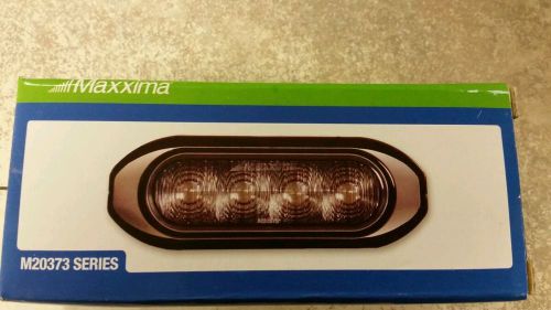 MAXXIMA M20373YCL 4 LED Strobe, Amber, Surface Mount