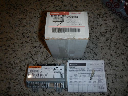 Honeywell tradeline s8610f intermittent pilot module natural gas s8610f1008 new for sale