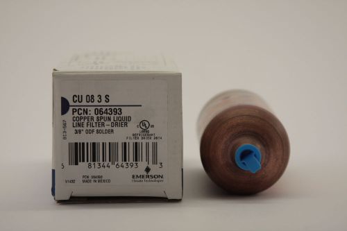 Emerson cu083s 064393 spun copper liquid line filter drier for sale