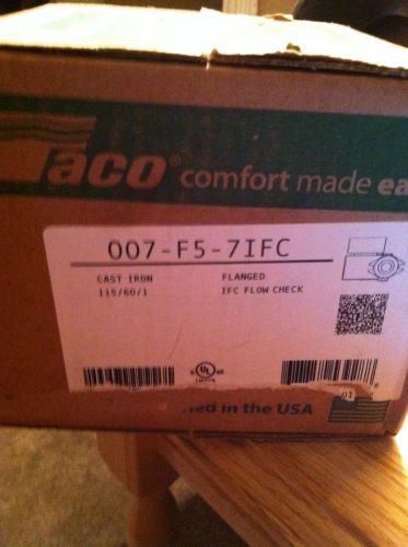 TACO- 007-F5-7IFC ! CAST IRON CIRCULATOR! NEW!